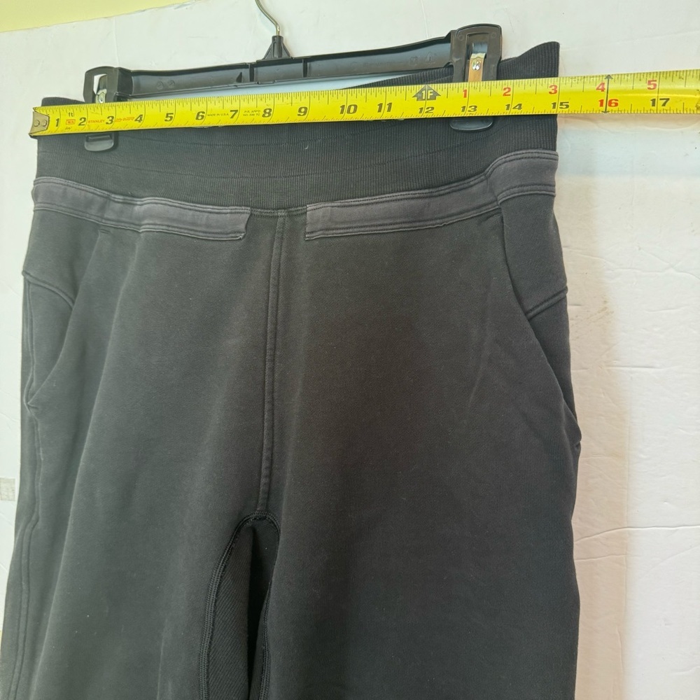 Lululemon Cotton Joggers Track Pants French Terry Pockets Ribbed Band Fleece 6 - Picture 13 of 16